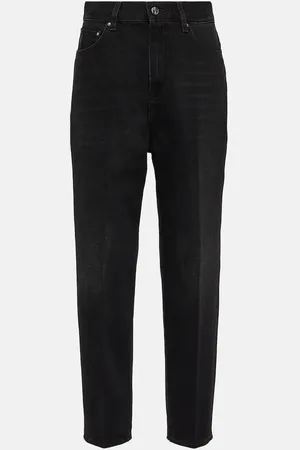 Totême Mid-Rise Tapered Jeans