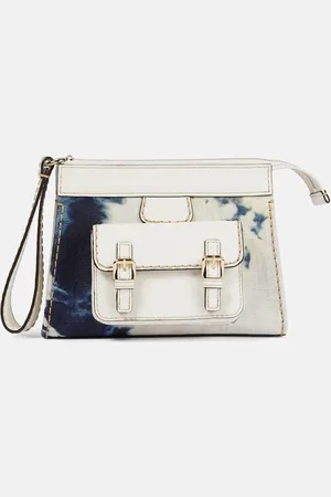 Chloé Chloé Clutch Edith aus Leinen