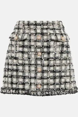 LOVESHACKFANCY Minirock Nate aus Tweed