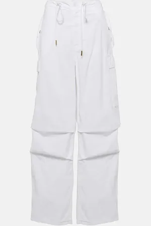 NILI LOTAN Cargohose Lison aus Baumwoll-Gabardine