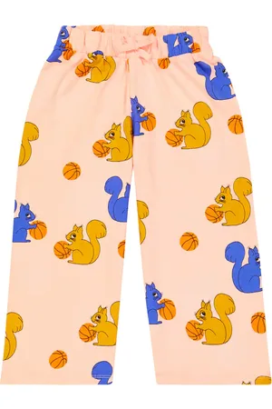 Mini Rodini Jogginghose Squirrels aus Baumwoll-Jersey