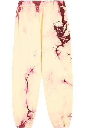The New Society Jogginghose Tie Dye aus Baumwoll-Jersey