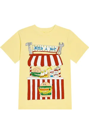 Stella McCartney Bedrucktes T-Shirt aus Baumwolle