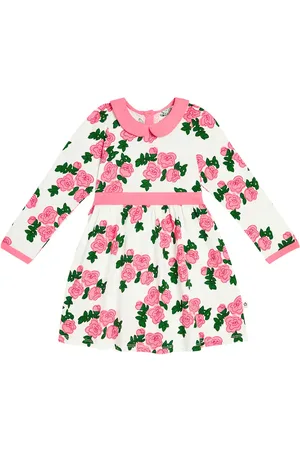 Mini Rodini Kleid Roses aus Baumwolle