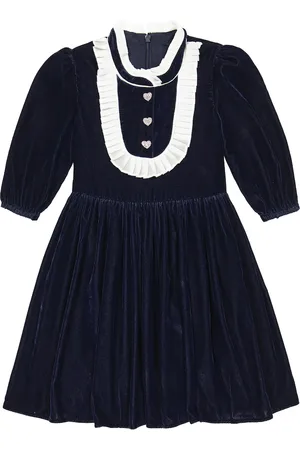Self-Portrait Kleid aus Samt