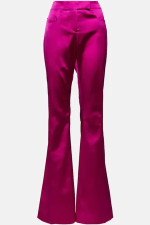 Tom Ford Low-Rise-Schlaghose aus Satin