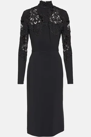 Elie saab Midikleid mit Spitze