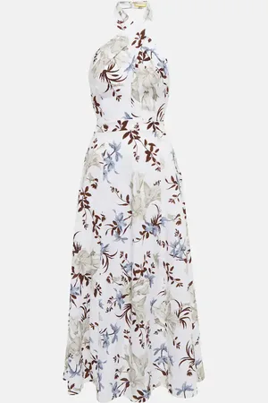 Erdem Midikleid Helena aus Baumwolle