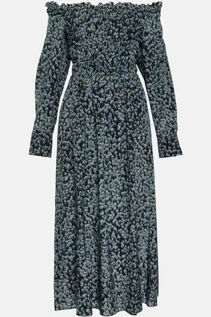 Altuzarra Bedrucktes Midikleid Lillian aus Seide