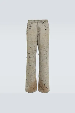 Balenciaga Straight Jeans Super Destroyed