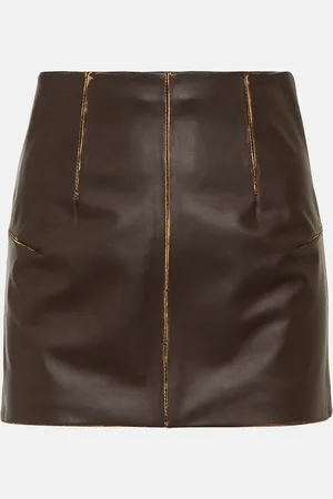 Maison Margiela Minirock aus Leder