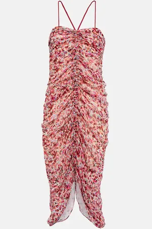 Marant Etoile Midikleid Falone aus Georgette