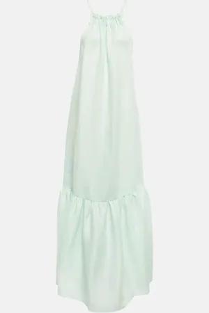 ASCENO Maxikleid Ibiza aus Leinen
