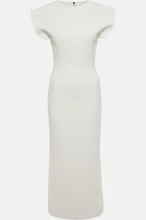 MATICEVSKI Midikleid Zephyr aus Crêpe