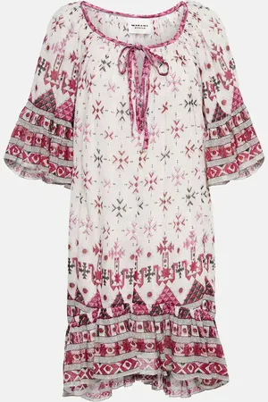 Marant Etoile Minikleid Loane aus Baumwolle