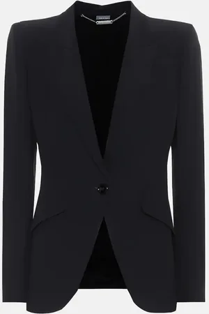 Alexander McQueen Blazer aus Crêpe