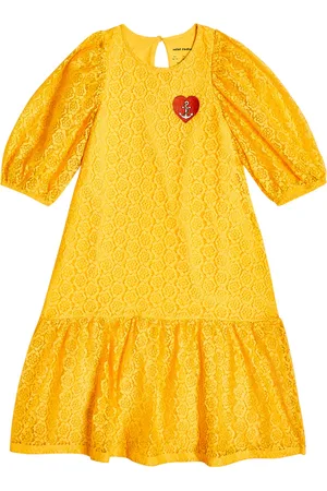 Mini Rodini Besticktes Kleid aus Spitze