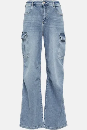 AG Jeans High-Rise Wide-Leg Jeans
