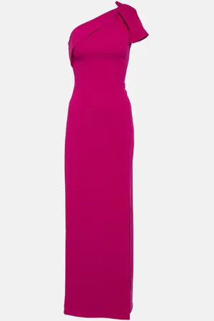 Roland Mouret One-Shoulder-Robe aus Cady