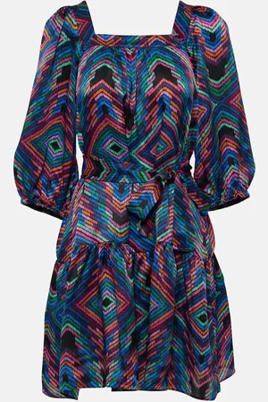 ERES Bedrucktes Minikleid Nightclub aus Seide