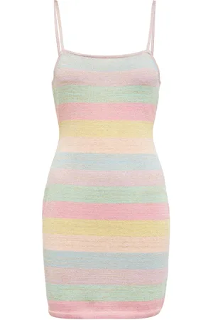 LOVESHACKFANCY Minikleid Lessie aus einem Baumwollgemisch