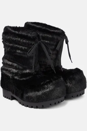 Balenciaga Schneestiefel Alaska aus Faux Fur