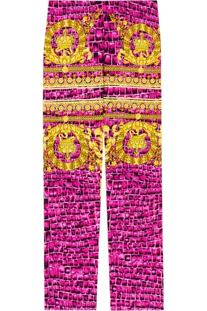 VERSACE Leggings Baroccodile aus Jersey