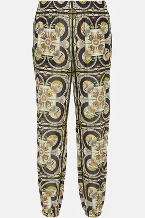 Tory Burch Bedruckte Hose aus Baumwolle