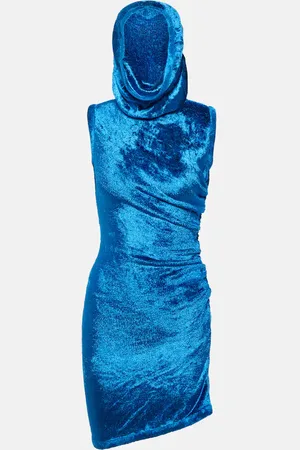 Alaïa Alaïa Minikleid aus Samt