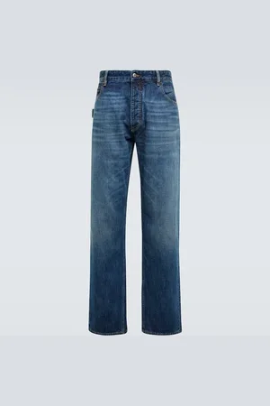 Bottega Veneta High-Rise Straight Jeans