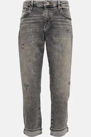 AG Jeans Mid-Rise Slim Jeans Ex-Boyfriend