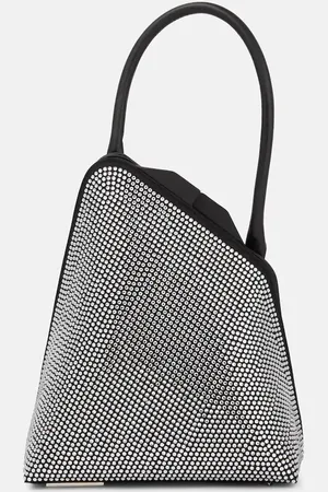 The Attico Schultertasche Sunset Mini mit Kristallen