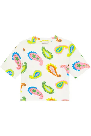 Stella McCartney Bedrucktes T-Shirt aus Baumwolle
