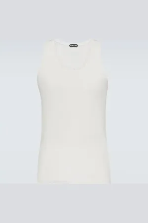 Tom Ford Top aus Rippstrick