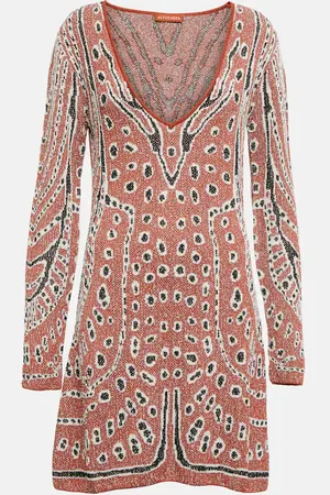 Altuzarra Minikleid Leone aus Jacquard-Strick