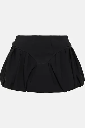MUGLER Minirock aus Crêpe
