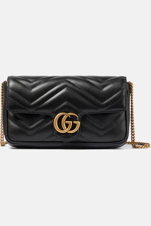 Gucci Portemonnaie mit Kettenriemen GG Marmont