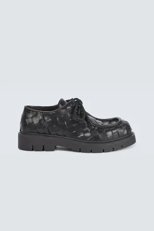 Bottega Veneta Schnürschuhe Haddock aus Leder