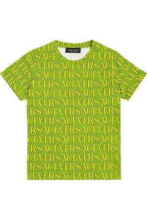 VERSACE T-Shirt Versace Allover aus Jersey