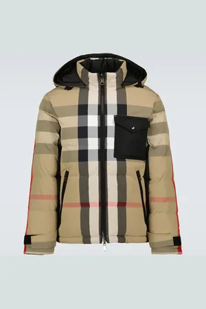 Burberry Wendbare Daunenjacke Check
