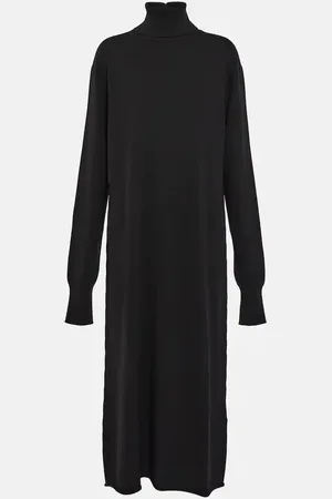 Jil Sander Midikleid aus Kaschmir