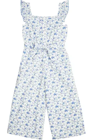 Ralph Lauren Jumpsuit aus Leinen und Baumwolle
