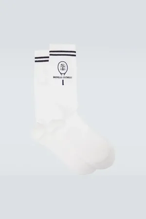 Brunello Cucinelli Socken aus einem Baumwollgemisch