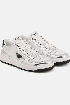Prada Sneakers Downtown aus Leder