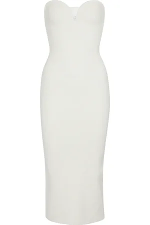GALVAN Off-Shoulder-Midikleid Thalia