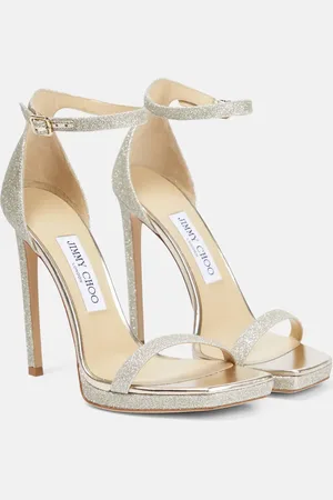 Jimmy Choo Sandalen Alva 120 aus Leder