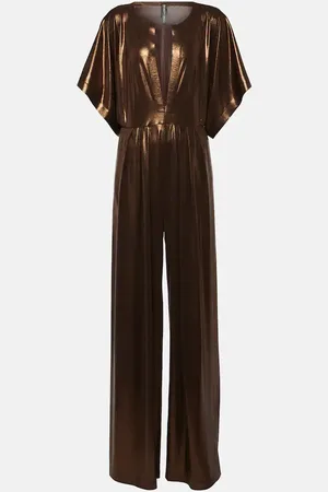 Norma Kamali Jumpsuit Rectangle Jog aus Jersey