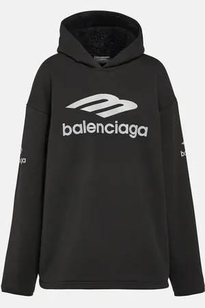 Balenciaga Hoodie 3B Sports Icon aus Baumwolle