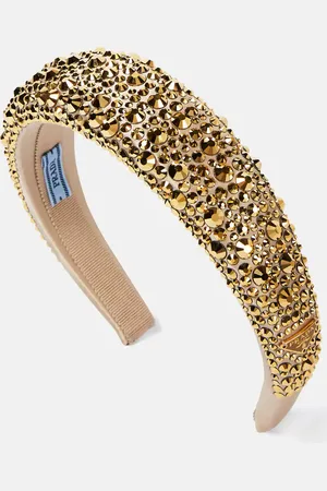 Prada Haarreif mit Kristallen