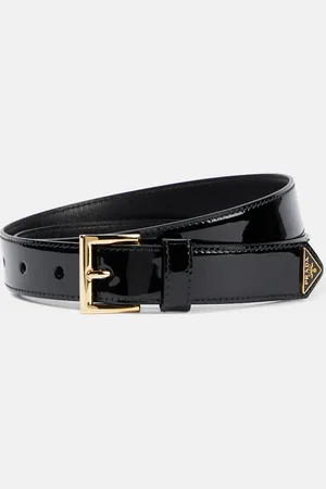 Prada Gürtel aus Lackleder